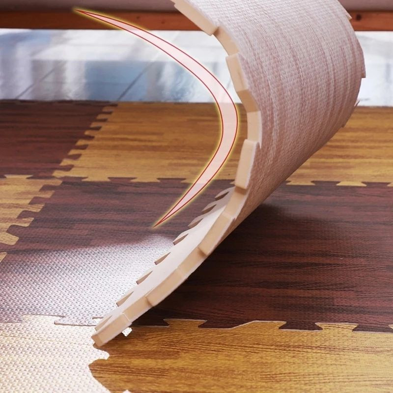 Wood Print EVA Floor Mats