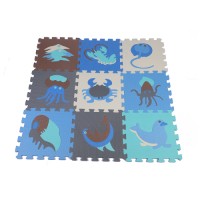 Interlocking Puzzle Crawl Play mat For Kids