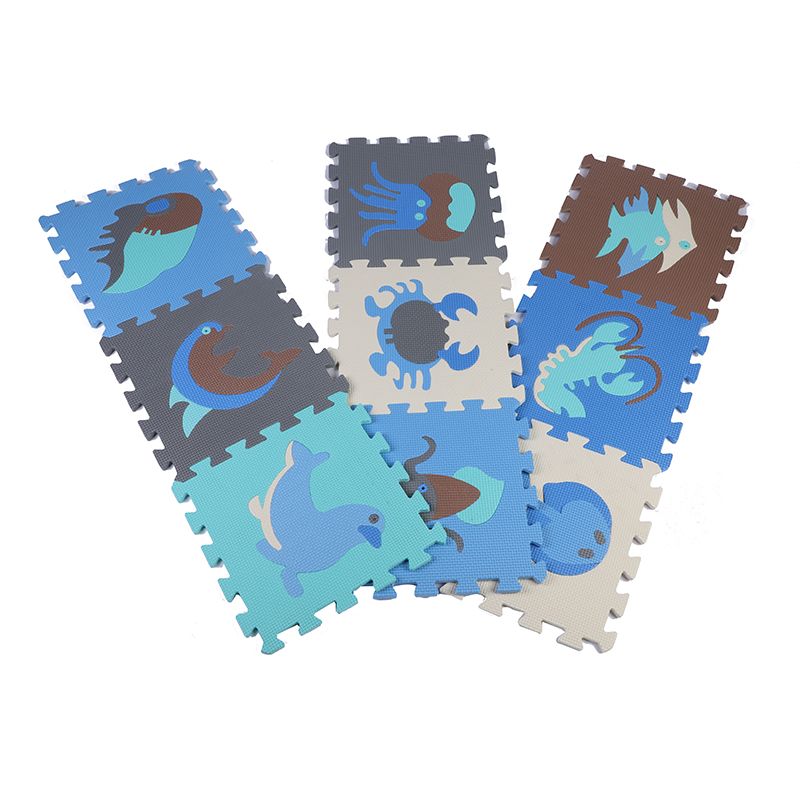 Interlocking Puzzle Crawl Play mat For Kids